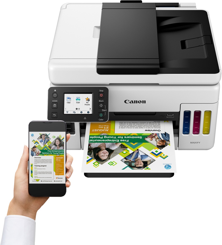 Imprimante Canon MegaTank GX6040 multifonction à réservoirs rechargeables (4470C009AA)