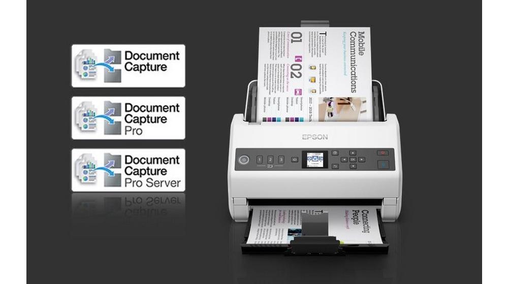 Scanner Epson WorkForce DS-730N (B11B259401)
