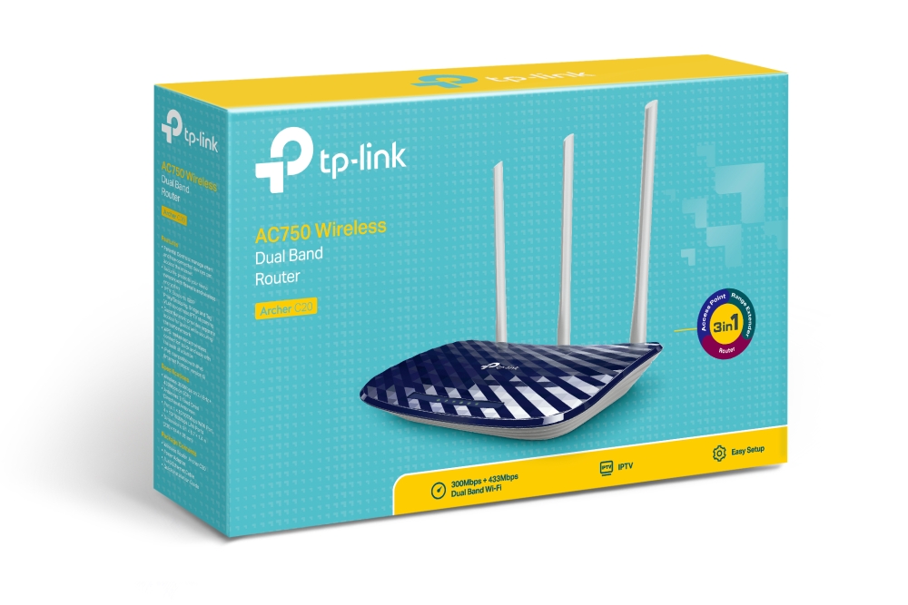 Point d'acces Tp-Link Archer C20 AC750 WIFI