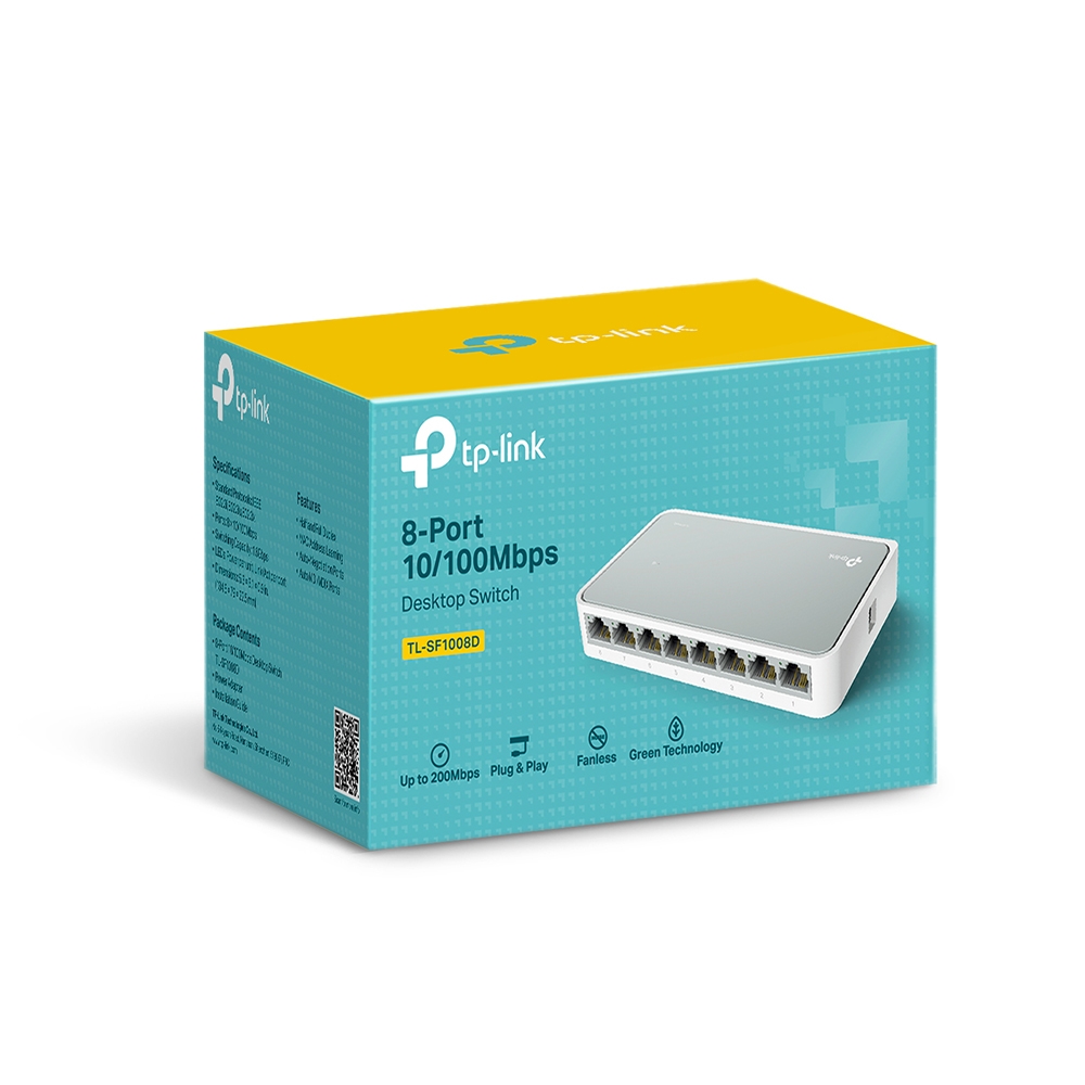 Switch TP-LINK 5 ports (TL-SF1008D)