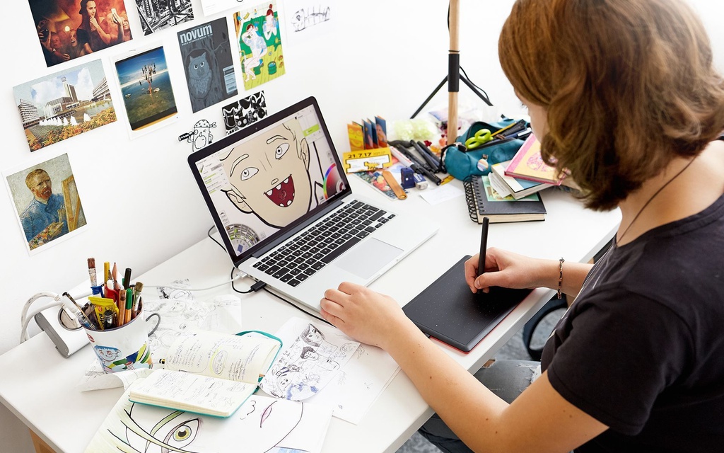 Tablette Graphique Petite One by Wacom (CTL-472-S)