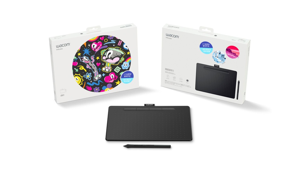 Tablette graphique Wacom Intuos Medium (CTL-6100K-B)