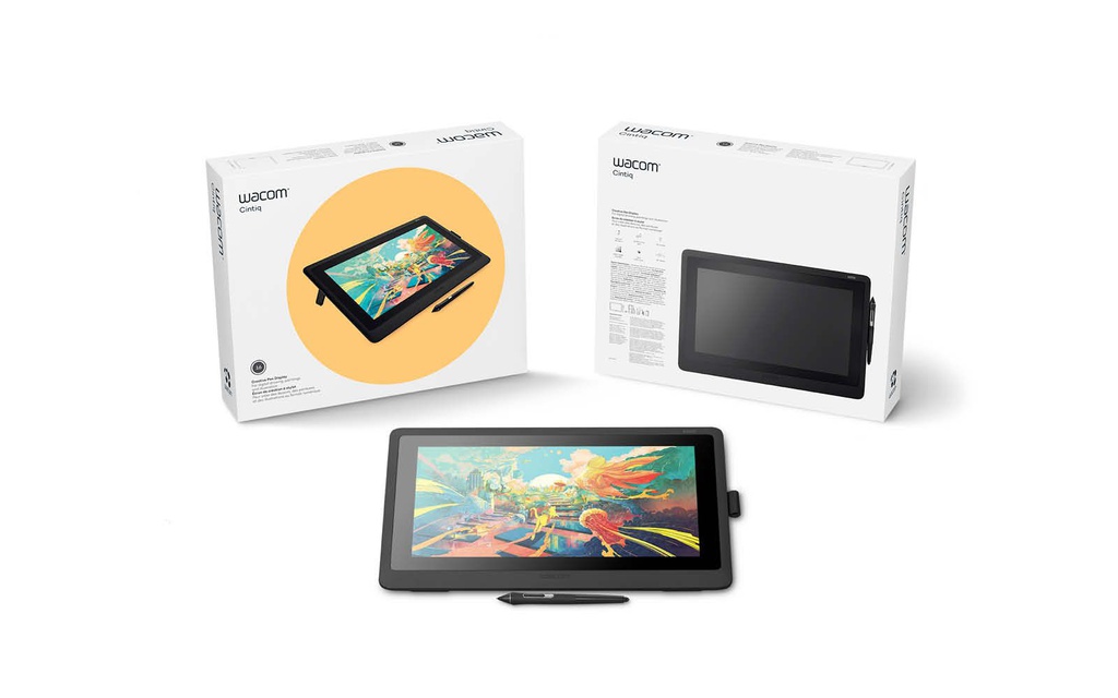 Écran interactif Wacom Cintiq 16 à stylet (DTK1660K0B)