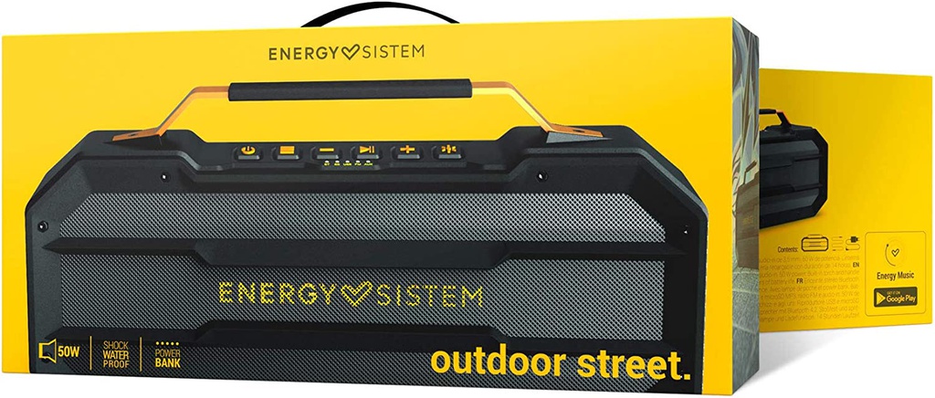 Haut parleur ] Energy Sistem Outdoor Box Street (8432426448234)