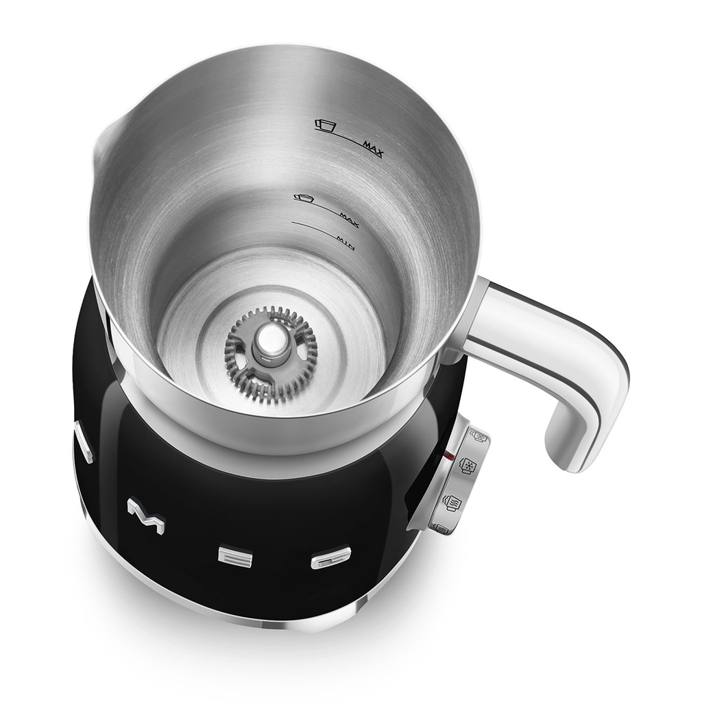 Chocolatière &amp; mousseur de lait SMEG Années 50 (MFF01)