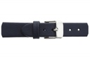 Montre Paul McNeal à quartz en Cuir Bleu Marine Argenté (PAD-7020S)