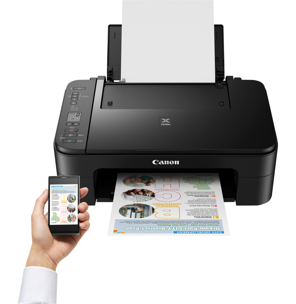 Imprimante Canon prix Maroc Multifonction PIXMA TS3340 (3771C007BA)