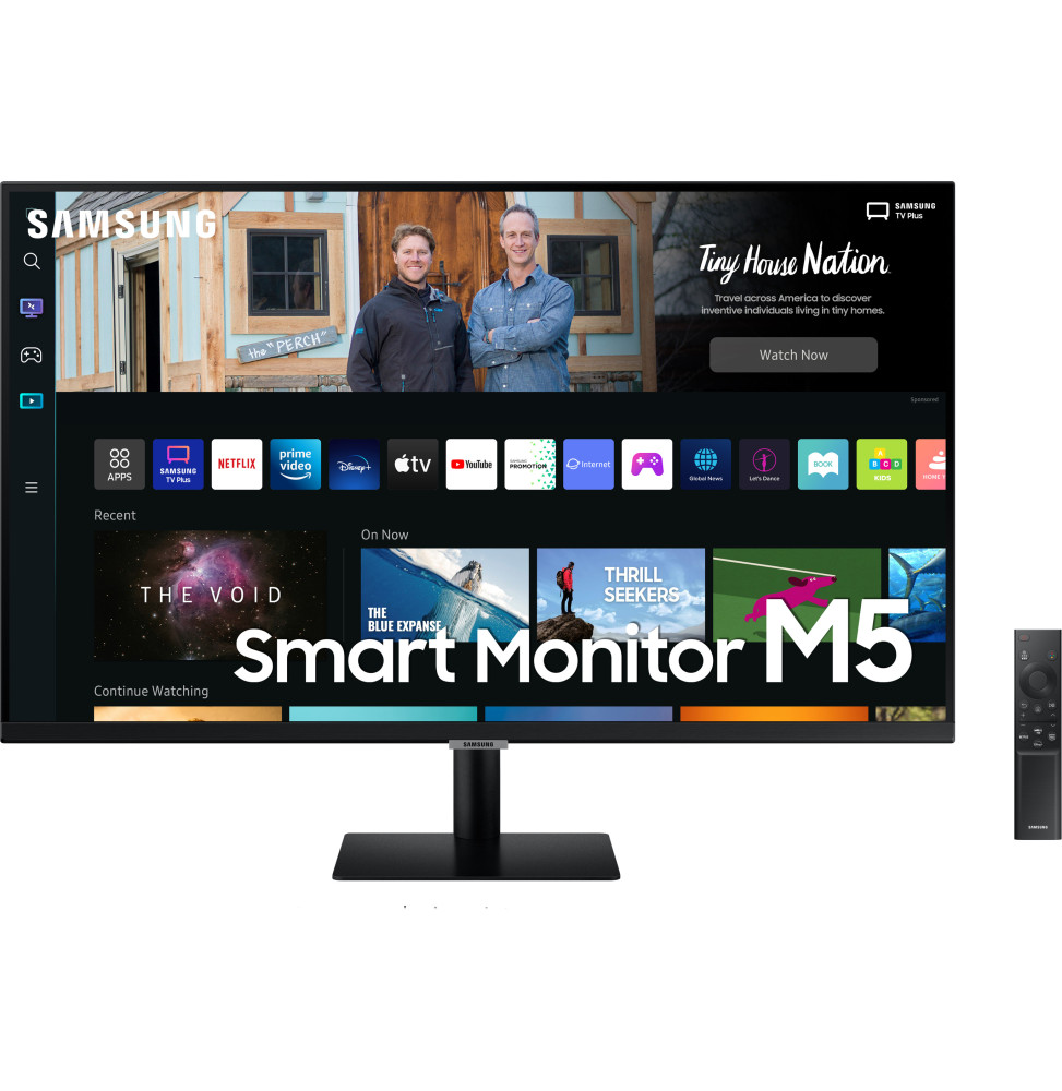 Moniteur intelligent Samsung 32" M5 Serie 5 (LS32BM500EMXZN)