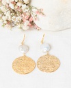 Boucles d'oreilles 'Joséphine' Perles (3E/C0896Blj)