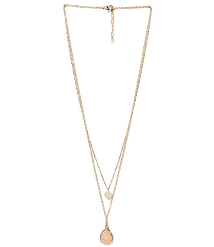 Collier Moonstone 'Manhoé' Aventurine (3C/S0697Oj)