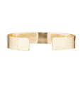 Bracelet Jonc Moonstone 'Caroline' Agathe noire (3R/E751Nj)