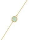 Bracelet Moonstone  'Lilou' Aventurine verte (3R/S158Vj)