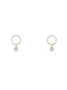 Boucles d'oreilles Moonstone 'Maud' Amazonite (3E/S060VJ)