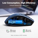 Souris sans fil Ugreen Design Ergonomique Noir (90545)