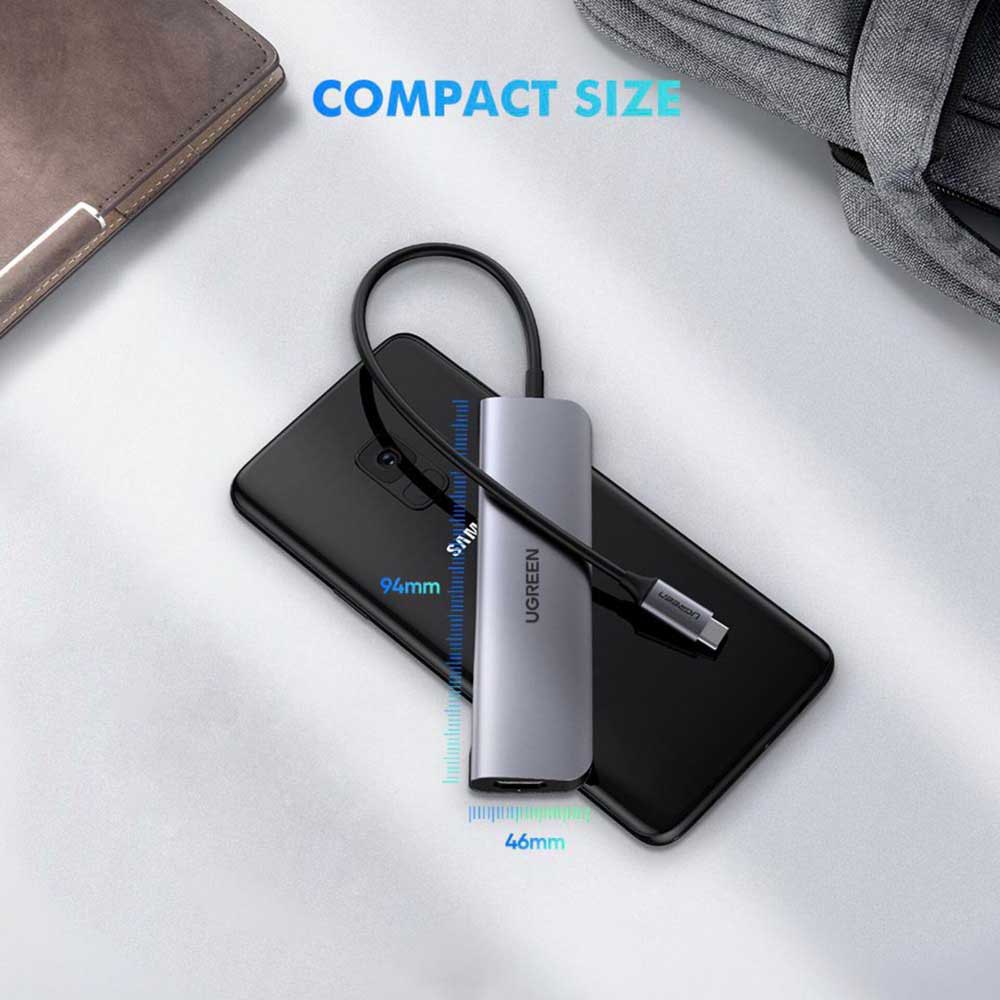 Mini Station d accueil Ugreen USB-C 5 en 1 (50209)