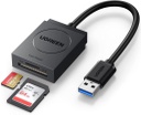 Lecteur carte mémoire SD/TF Ugreen USB 3.0 2en1 (20250)