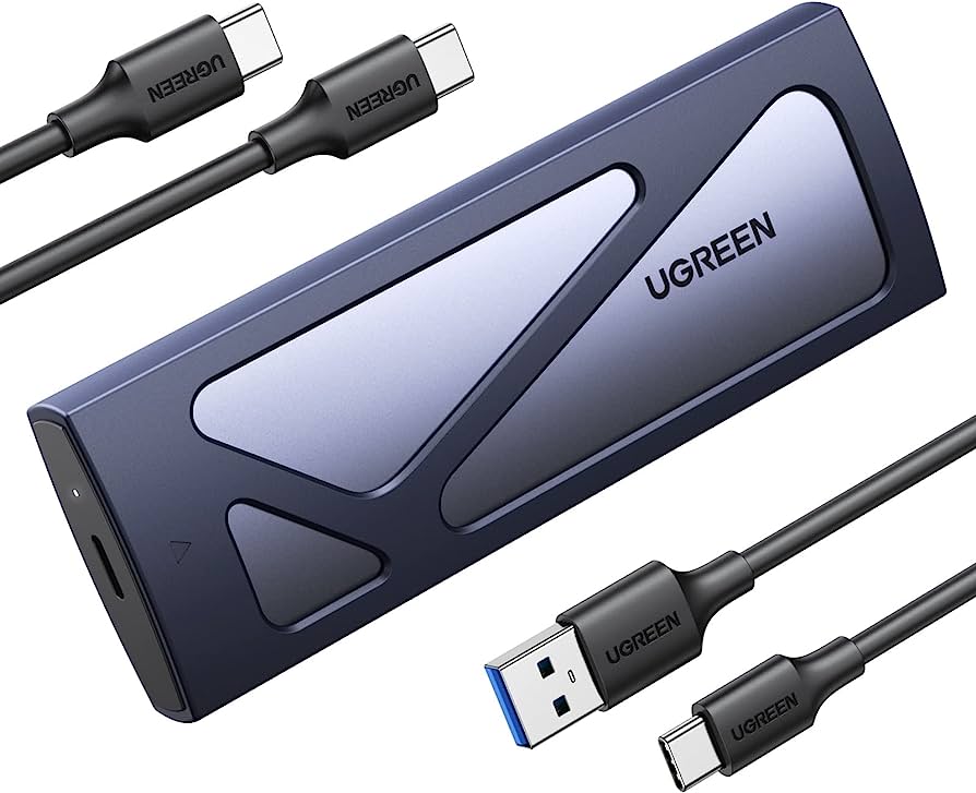 Boîtier SATA Ugreen M.2 NVMe 10 Gbit/s (90264)