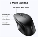 Souris sans fil Ugreen Dual Mode Silencieuse (90395)