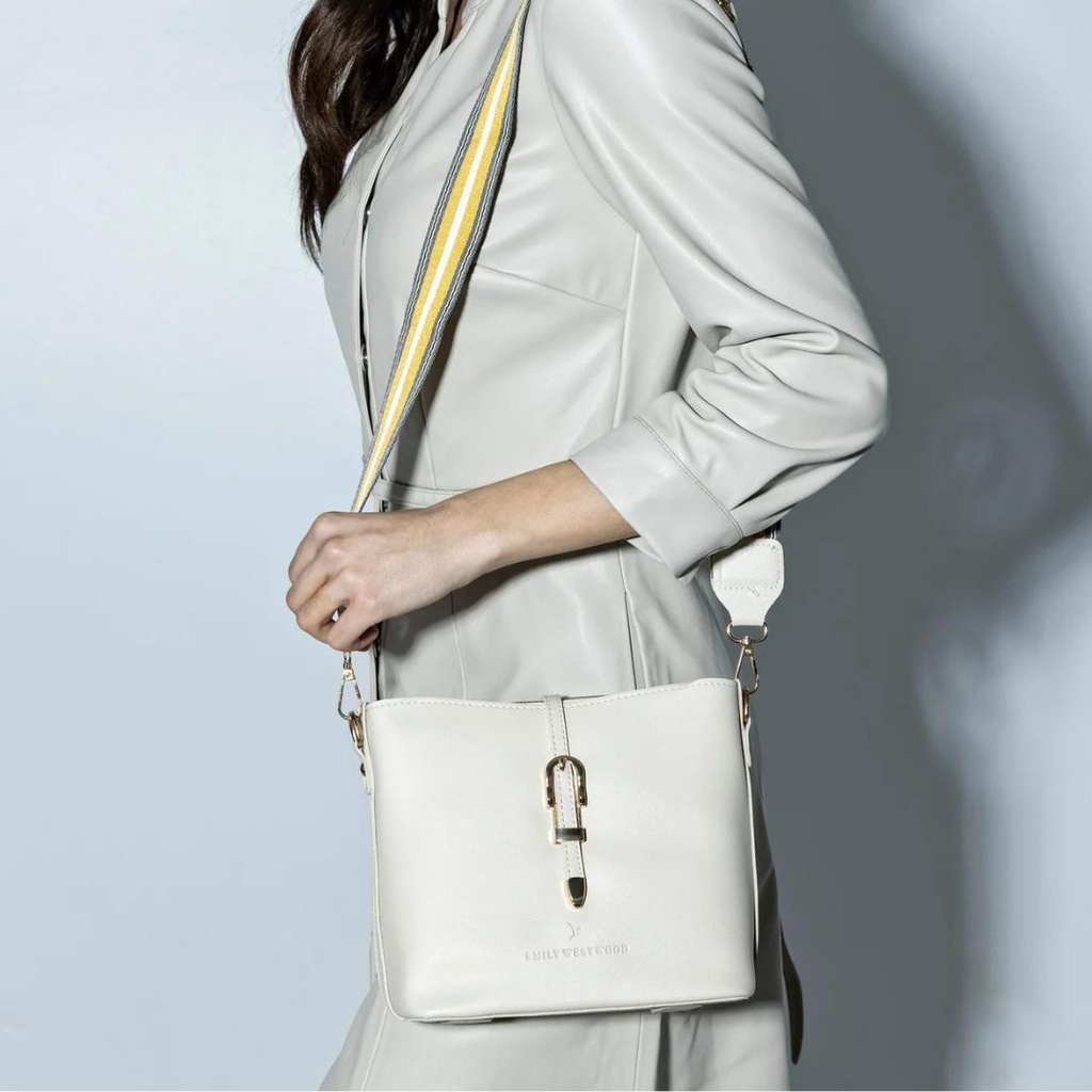 Sac Emily Westwood à bandoulière Sarah Blanc (EWH-1129-B)