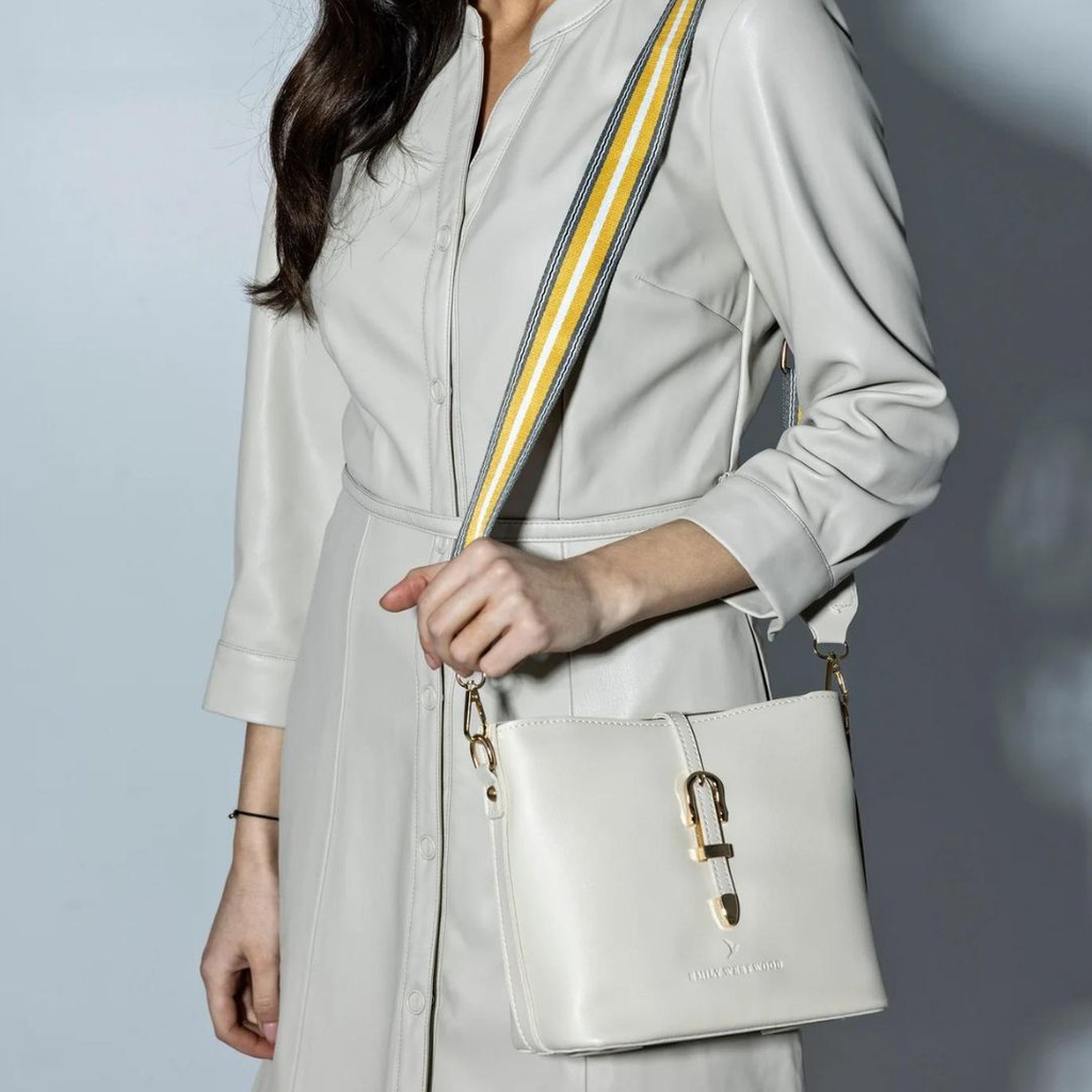Sac Emily Westwood à bandoulière Sarah Blanc (EWH-1129-B)