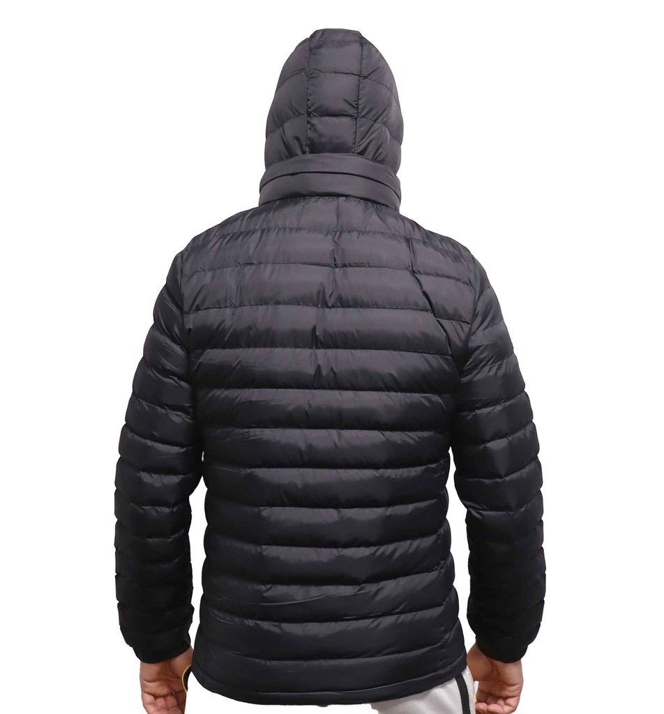 Doudoune Pratik Noir à capuche amovible