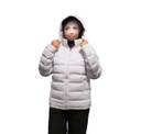 Doudoune Fashion Blanche à capuche amovible