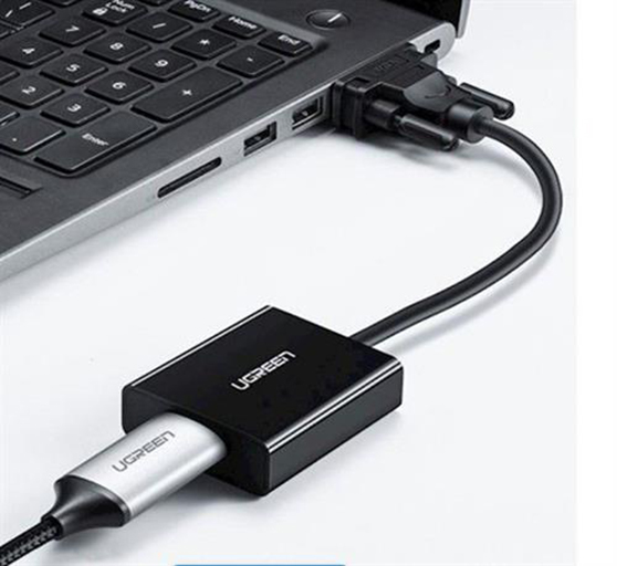 Adaptateur Ugreen VGA vers HDMI avec alimentation micro USB (60814)