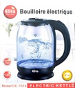 Bouilloire éléctrique en verre 1,8L Elite