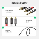 Câble Ugreen Audio 3.5mm Mâle vers RCA Mâle - 2M (10584)