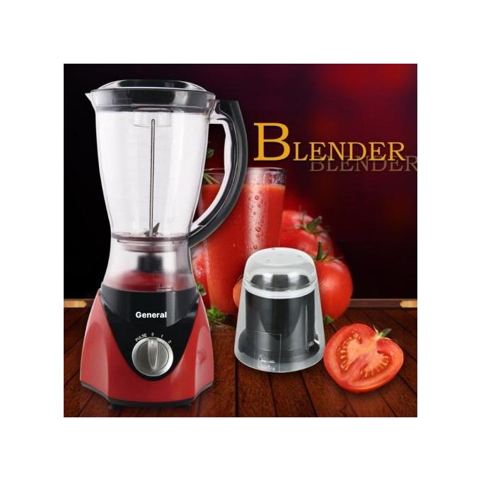 Blender General 1.5L puissant 350w avec moulin épice  2 in 1