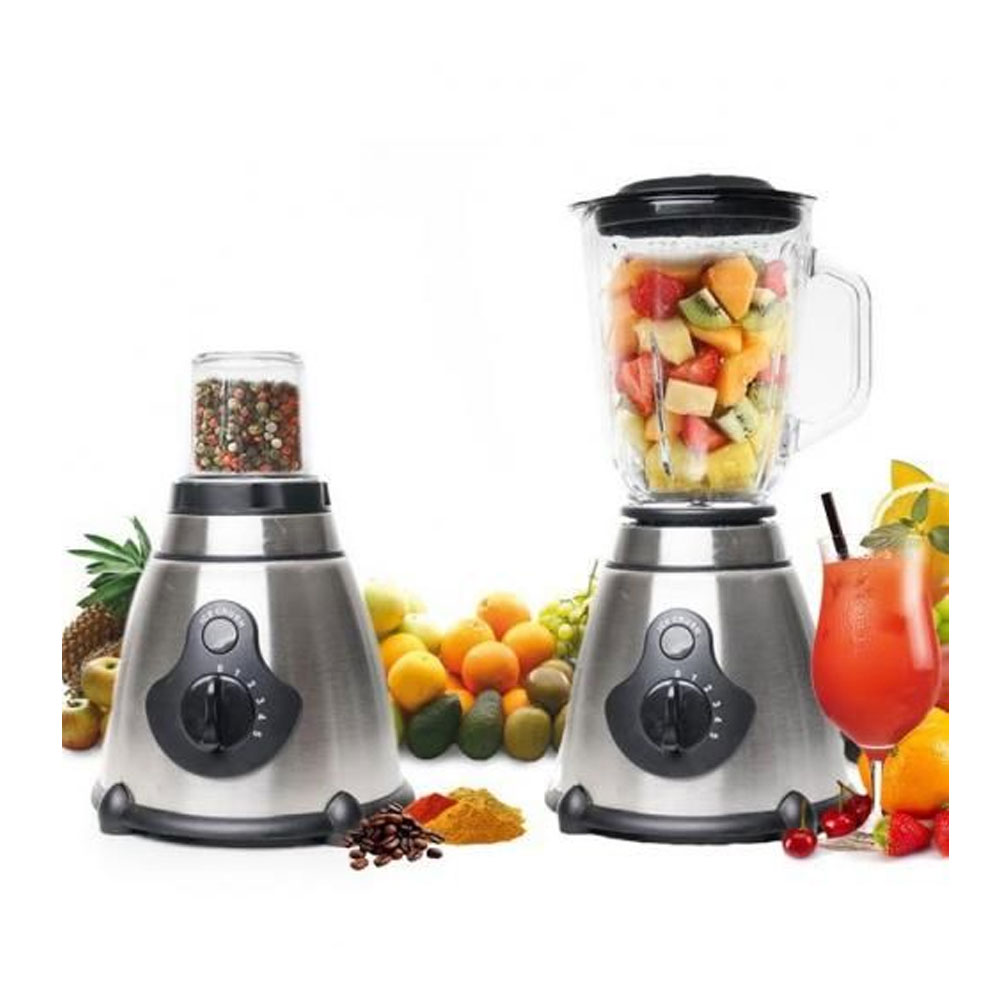 Mixeur Blender Elite en Verre 1.5L + Moulin à épices