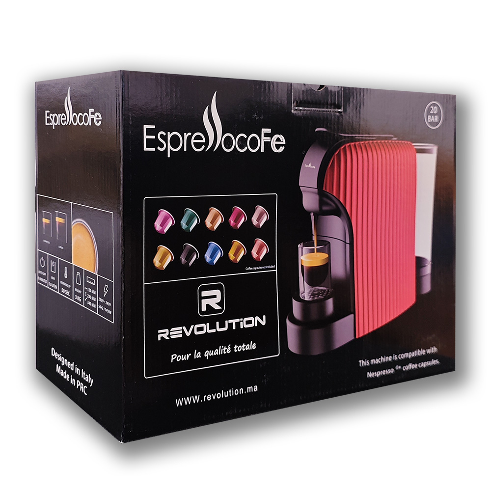Machine à café Revolution à capsules Nespresso