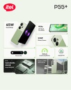 Itel P55+ 16GB(8+8GB)/256GB, 45W, 50MP, 6.6”, Royal Green
