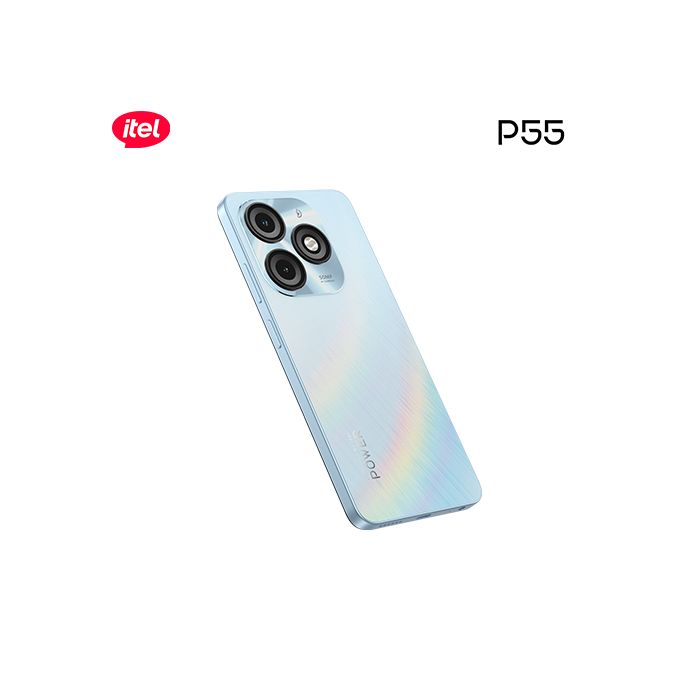 Itel P55 24GB(8+16GB)/128GB, 50MP, 6.6” HD+ 90Hz, 18W, Moonlit Black
