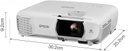 Vidéoprojecteur Epson EH-TW710  Full HD 1080p