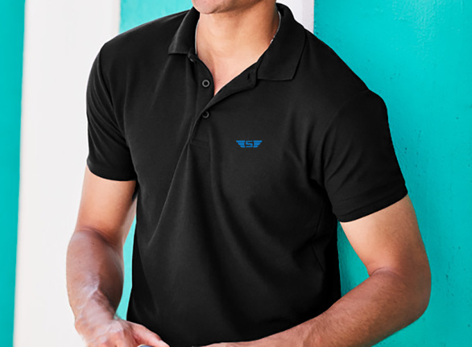 POLO LEGEND unisexe Gris 100% cotton