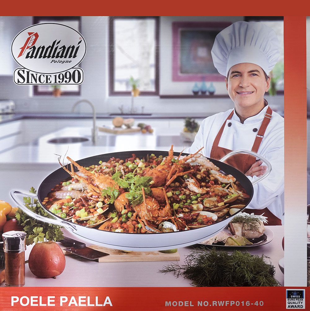 Pandiani Poêle à Paëlla Model 40cm