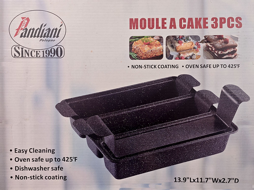 Moule a cake Pandiani 3 Pcs 13.9"