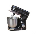 Kenz Robot Cuisine Pétrin avec 6 vitesses + Bol 5L en Inox Noir