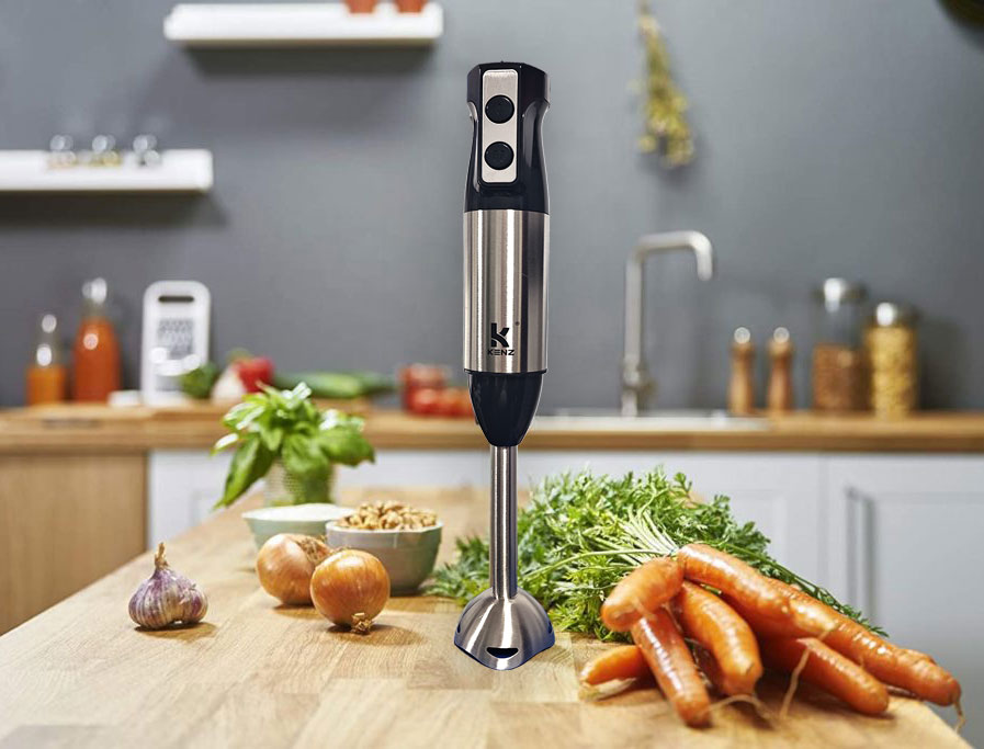 Kenz Mixeur plongeant inox 400W