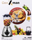 Blender General 1.5L puissant 350w avec moulin épice  2 in 1