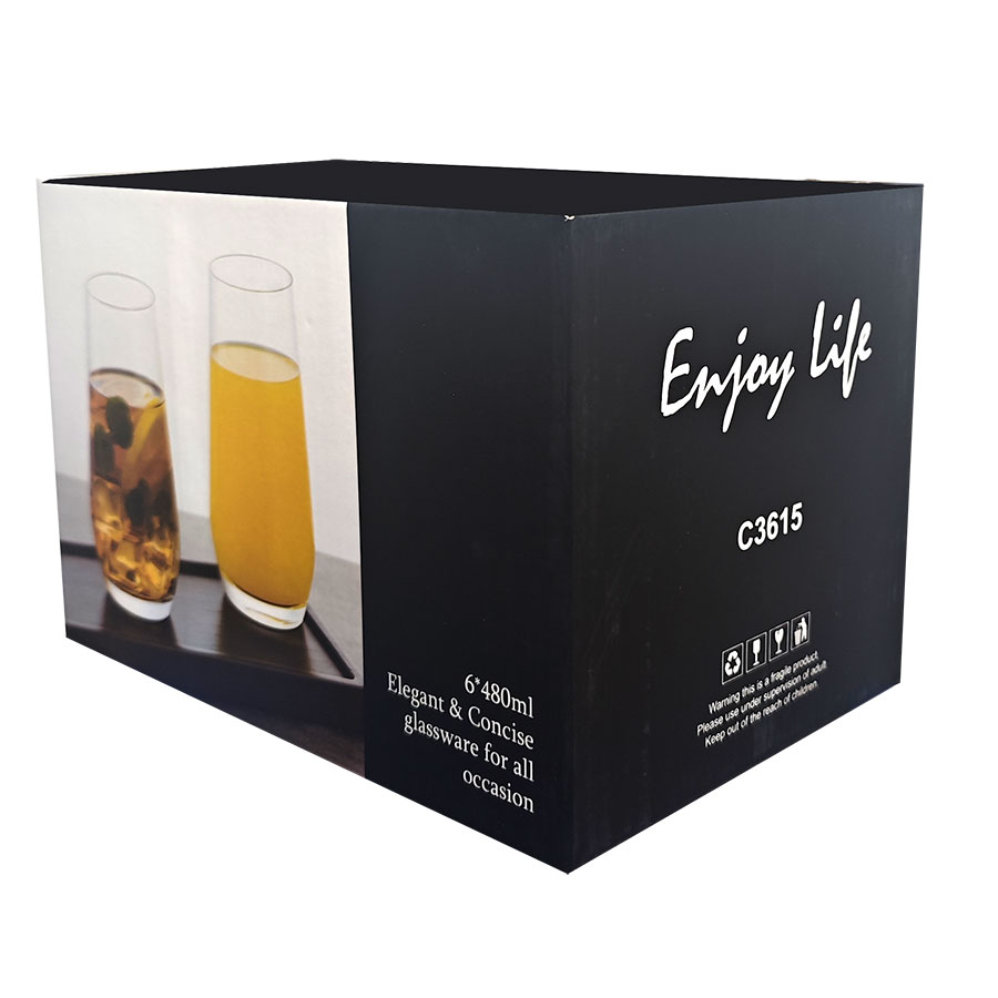 VERRES BOISSONS ALLEGRA 420015 PACK DE 6
