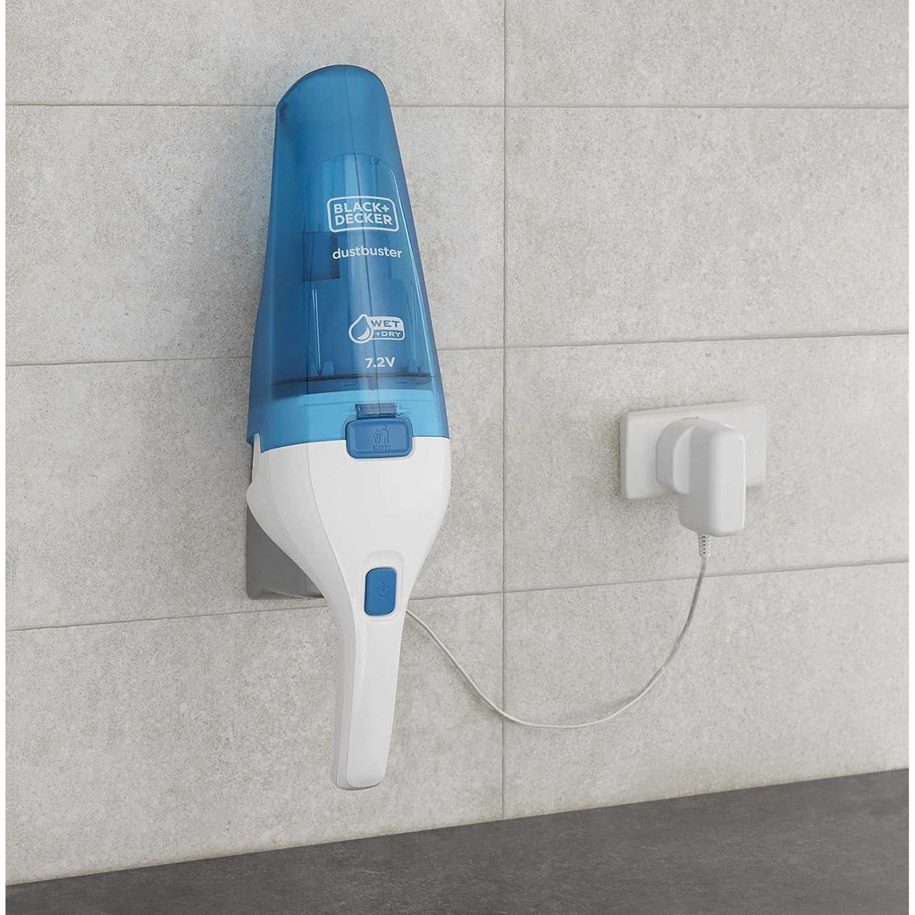 Black+Decker Aspirateur à main sans fil Dustbuster Wet &amp; Dry + accessoires