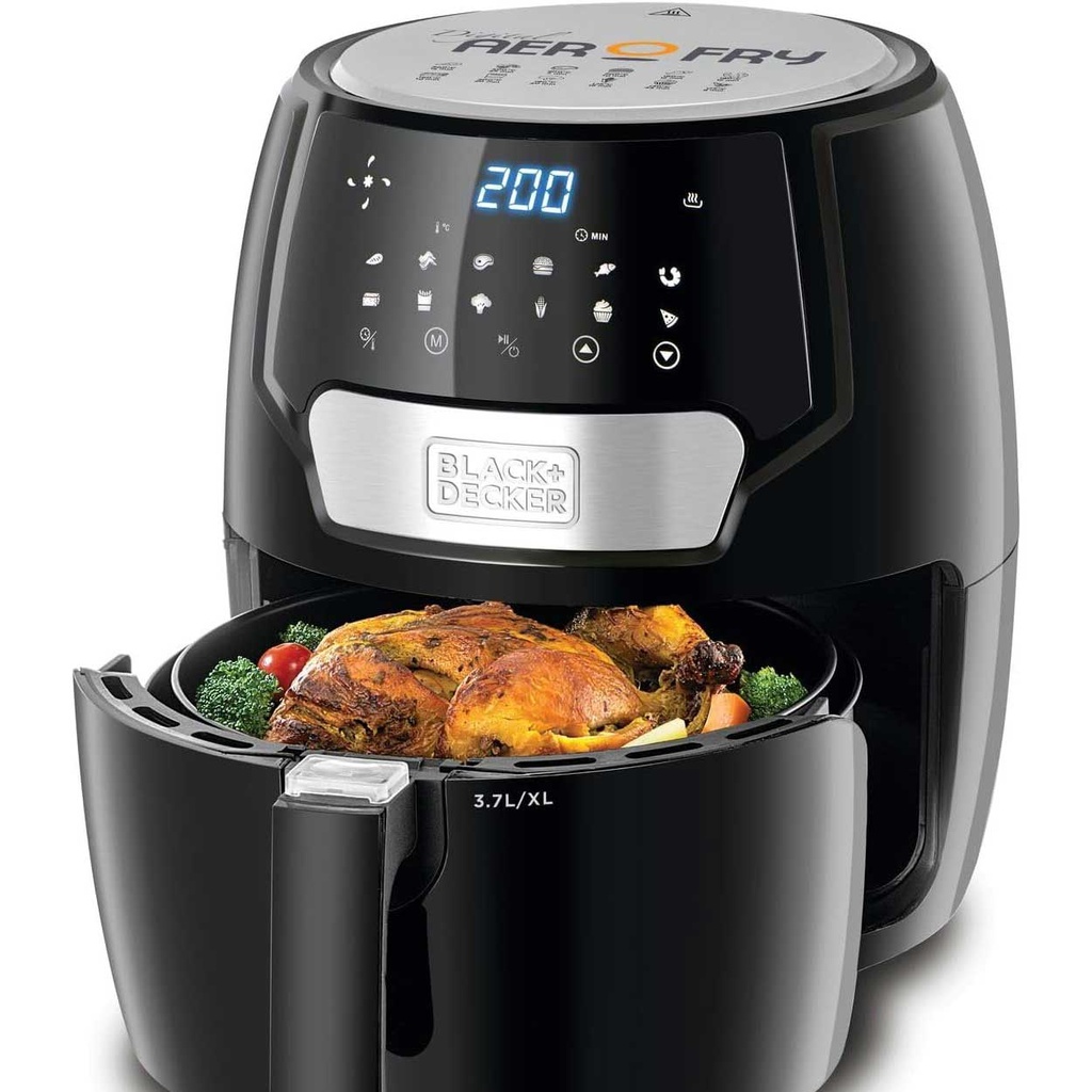 Black+Decker Digital Aerofry 3.7L Air fryer 13en1