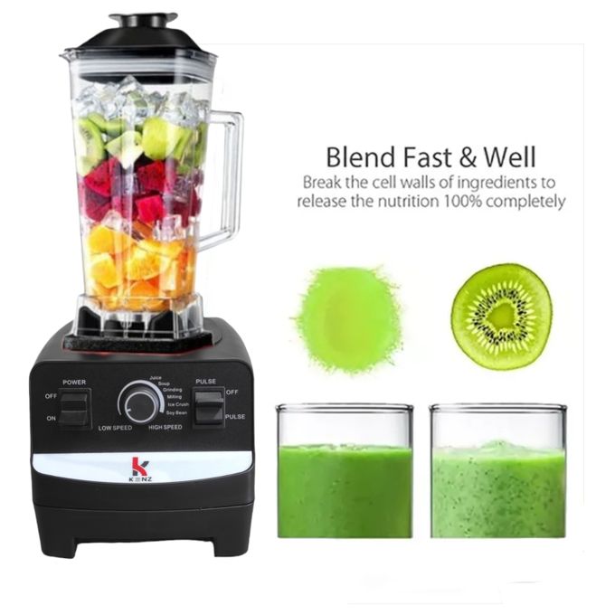 Blender moulin 2L 2000w Noir Kenz