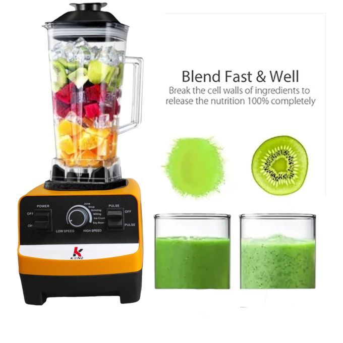 Blender moulin 2L 2000w Noir Kenz