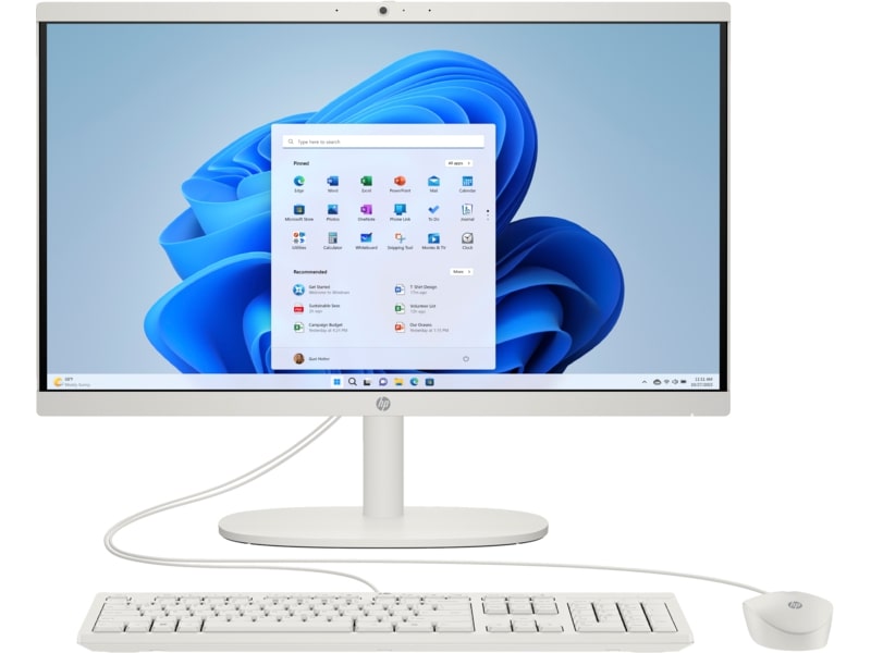 Ordinateur tout-en-un HP 22-dg0004nk Blanc (A2AR8EA)