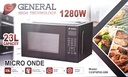 MICRO-ONDE 23L 1280Watt GENERAL