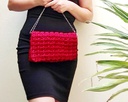 Sac Handys Crochic Rouge