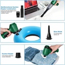 Mini aspirateur à main haute puissance rechargeable sans fil &amp; Souffleur d'air 2 En 1, Voiture, Maison, Poils d'animaux, Ordinateur